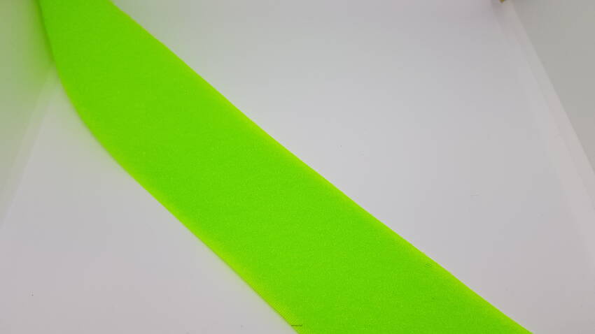 Rzep haczyk + pętelka (komplet) 50mm Zielony neon 